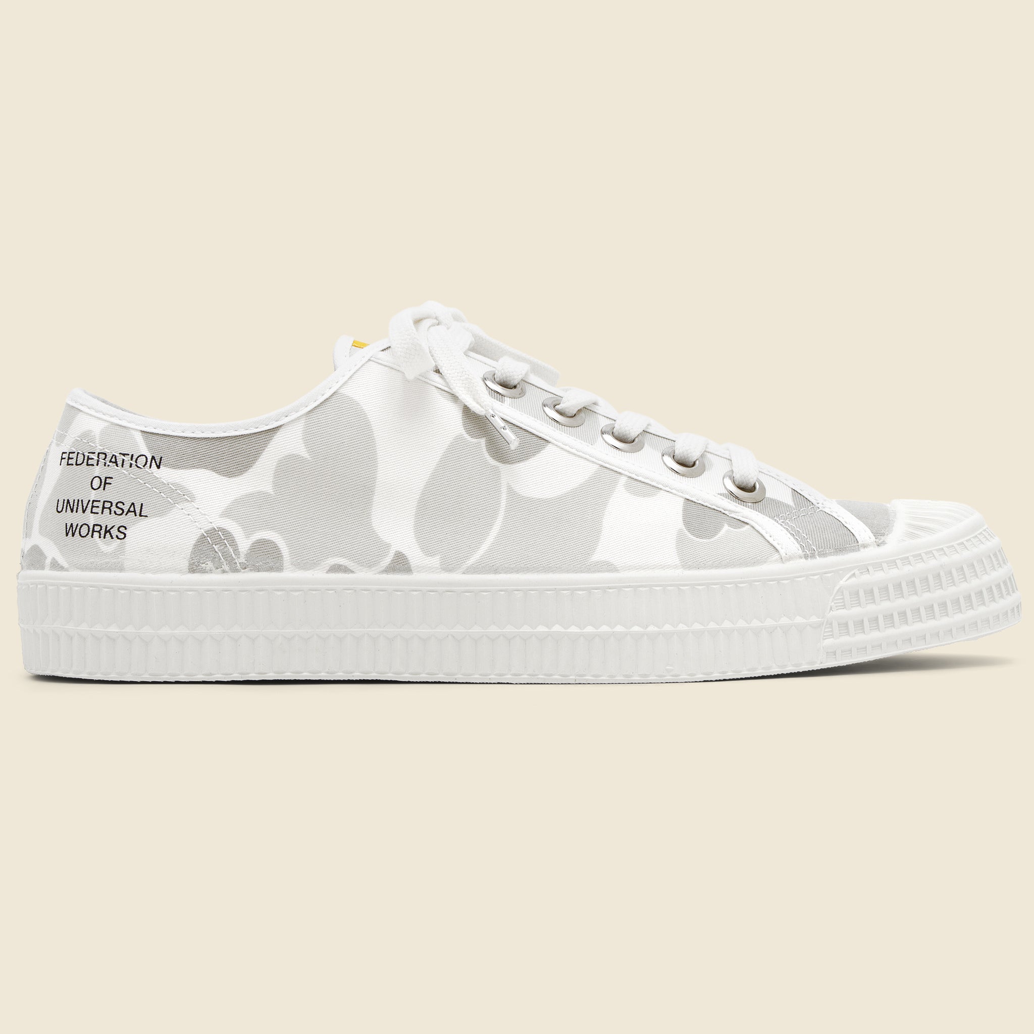 Camo Star Master Low Top - Ecru - Universal Works - STAG Provisions - Shoes - Athletic