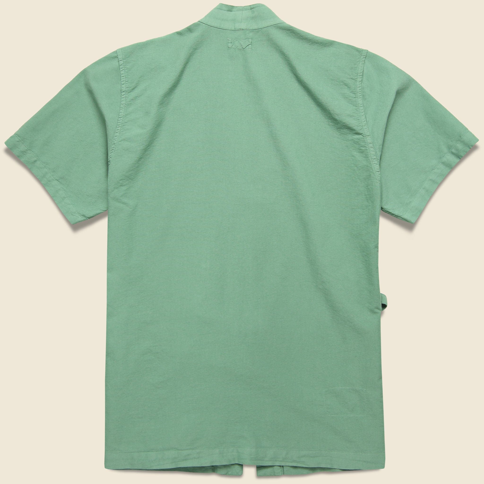 
                          Short Sleeve Oxford Kyoto Shirt - Green - Universal Works - STAG Provisions - Tops - S/S Woven - Solid
                        