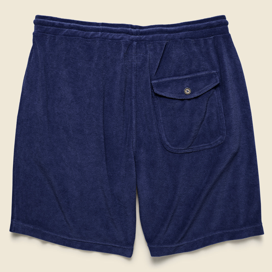Terry Fleece Beach Short - Ink Blue - Universal Works - STAG Provisions - Shorts - Lounge