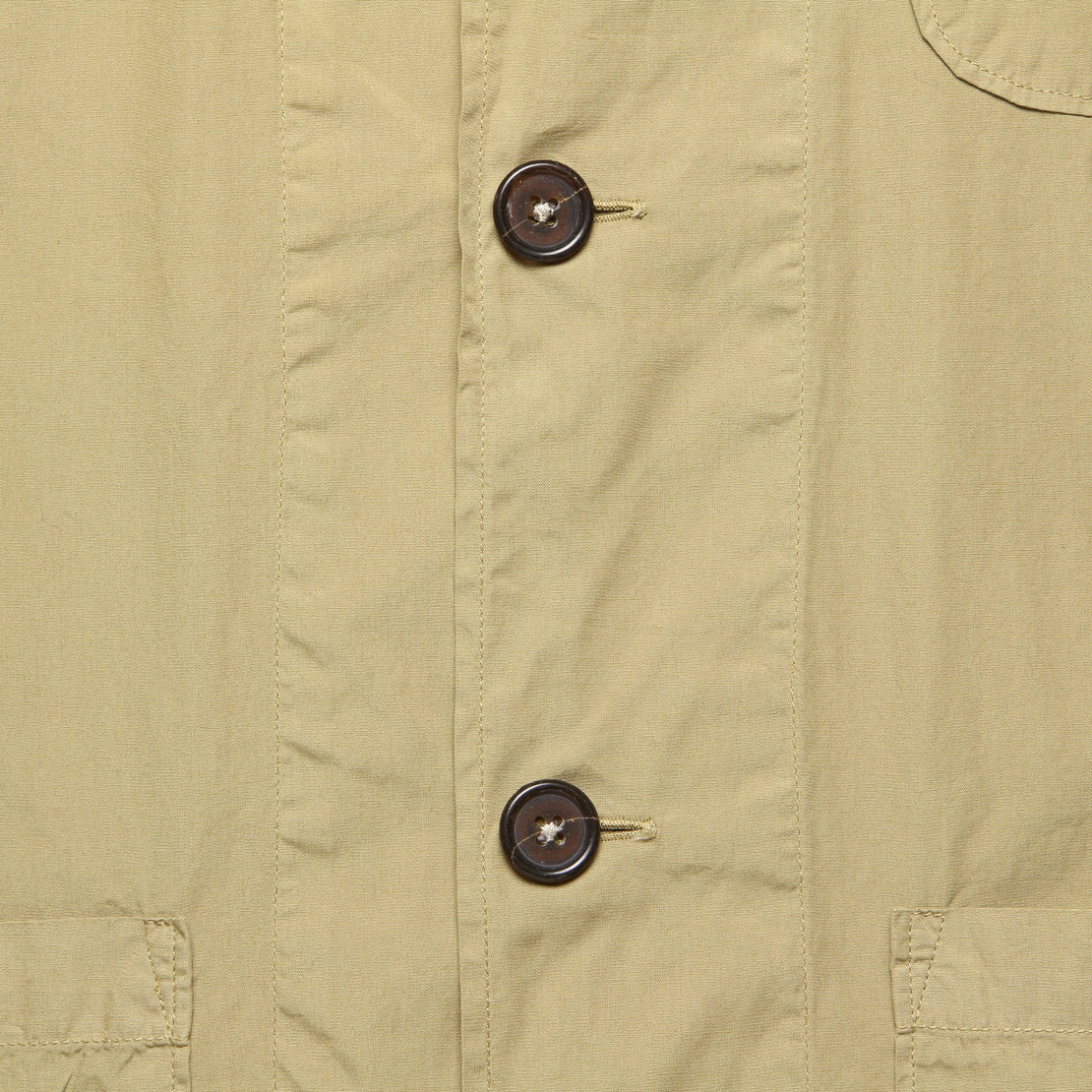 Bakers Poplin Overshirt - Sand - Universal Works - STAG Provisions - Tops - L/S Woven - Overshirt