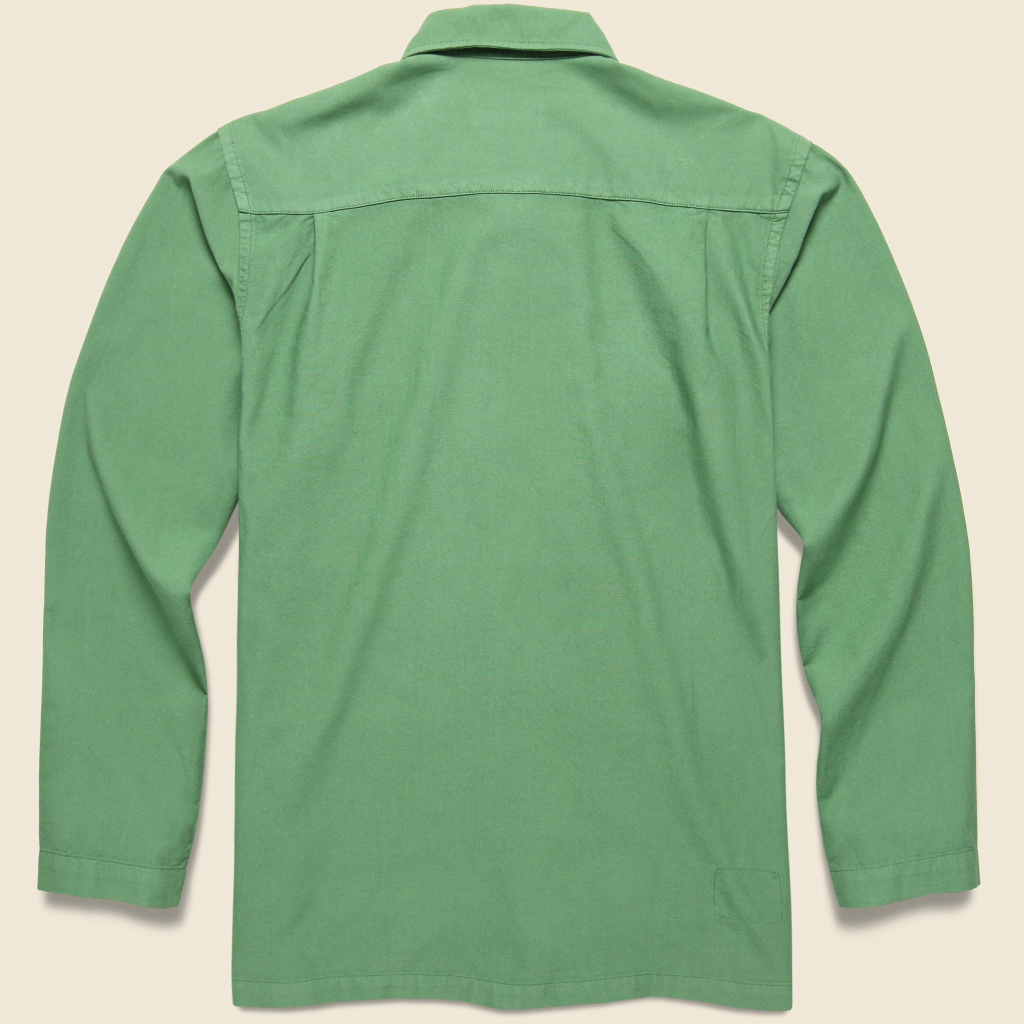 Oxford Dockside Overshirt - Green - Universal Works - STAG Provisions - Tops - L/S Woven - Overshirt