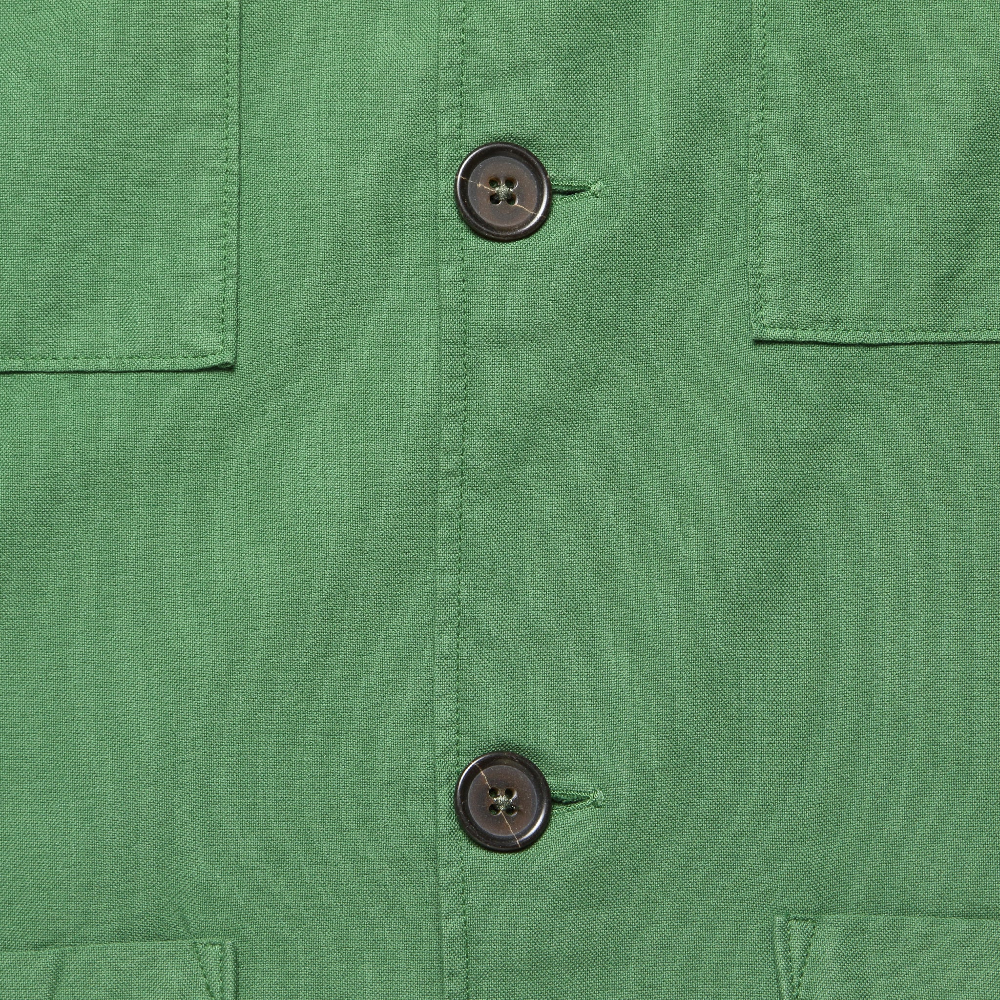 
                          Oxford Dockside Overshirt - Green - Universal Works - STAG Provisions - Tops - L/S Woven - Overshirt
                        