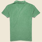 Terry Fleece Vacation Polo - Green - Universal Works - STAG Provisions - Tops - S/S Knit