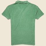 Terry Fleece Vacation Polo - Green - Universal Works - STAG Provisions - Tops - S/S Knit