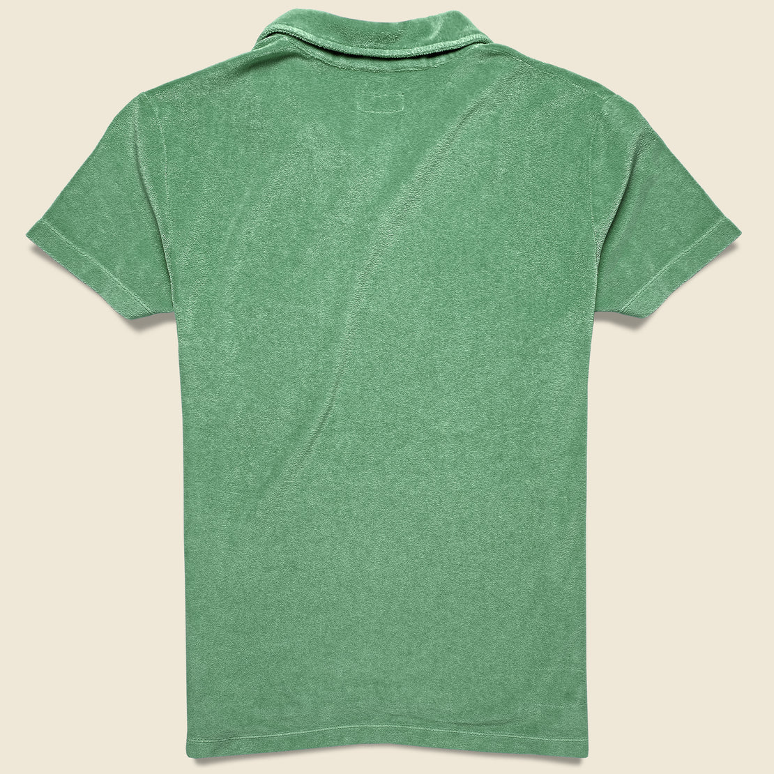 Terry Fleece Vacation Polo - Green - Universal Works - STAG Provisions - Tops - S/S Knit
