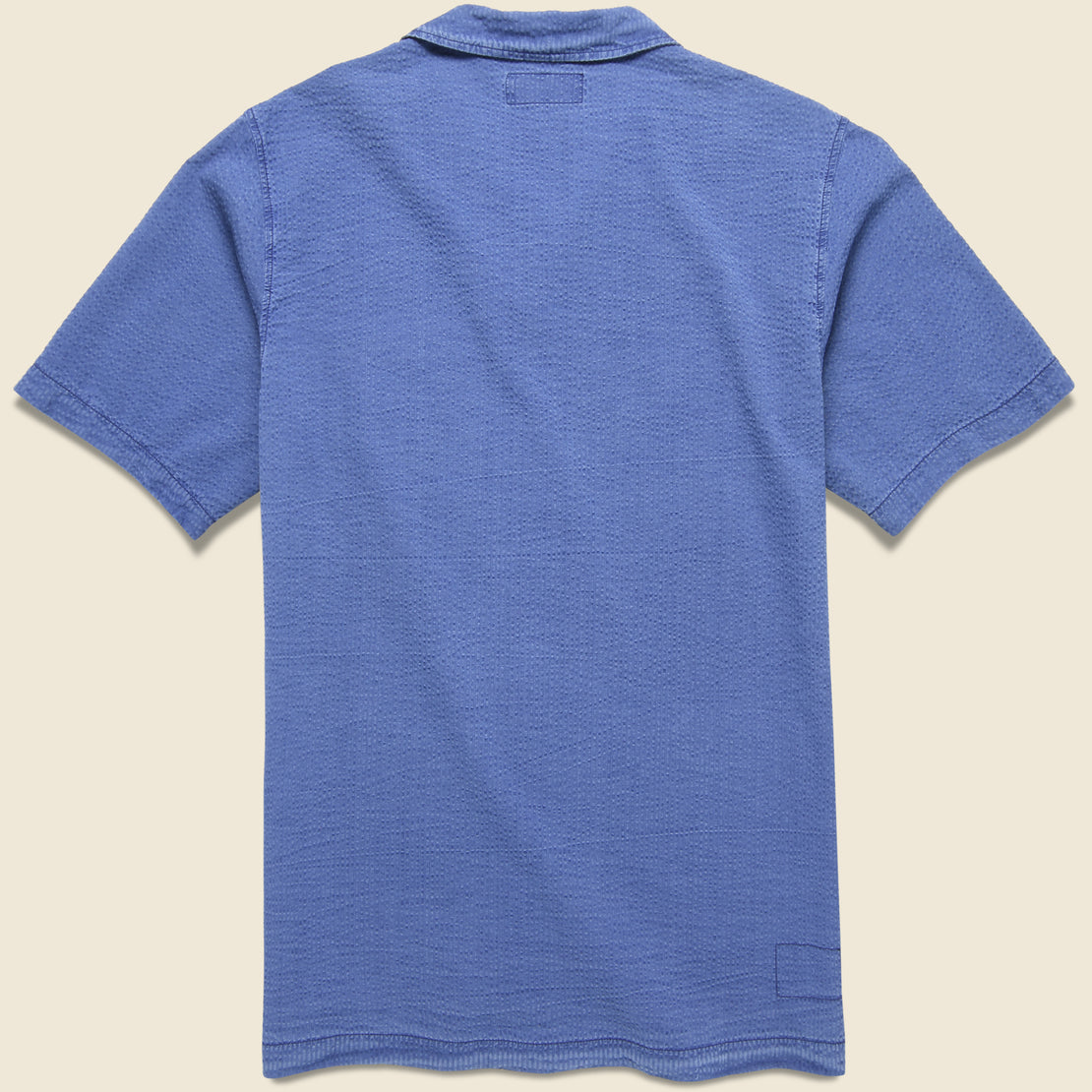 Seersucker Island Shirt - Indigo - Universal Works - STAG Provisions - Tops - S/S Woven - Seersucker