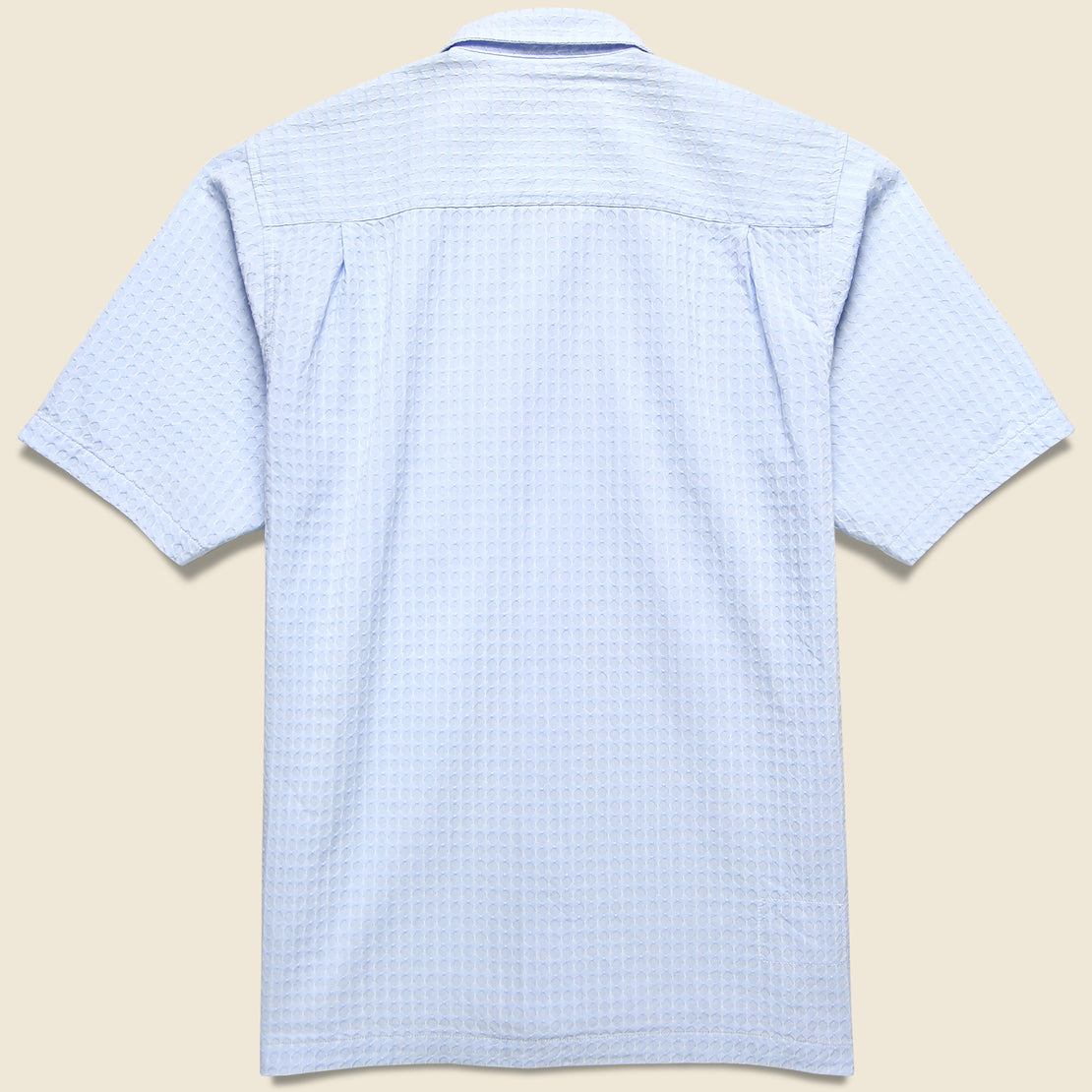 Delos Cotton Camp Shirt - Sky - Universal Works - STAG Provisions - Tops - S/S Woven - Solid