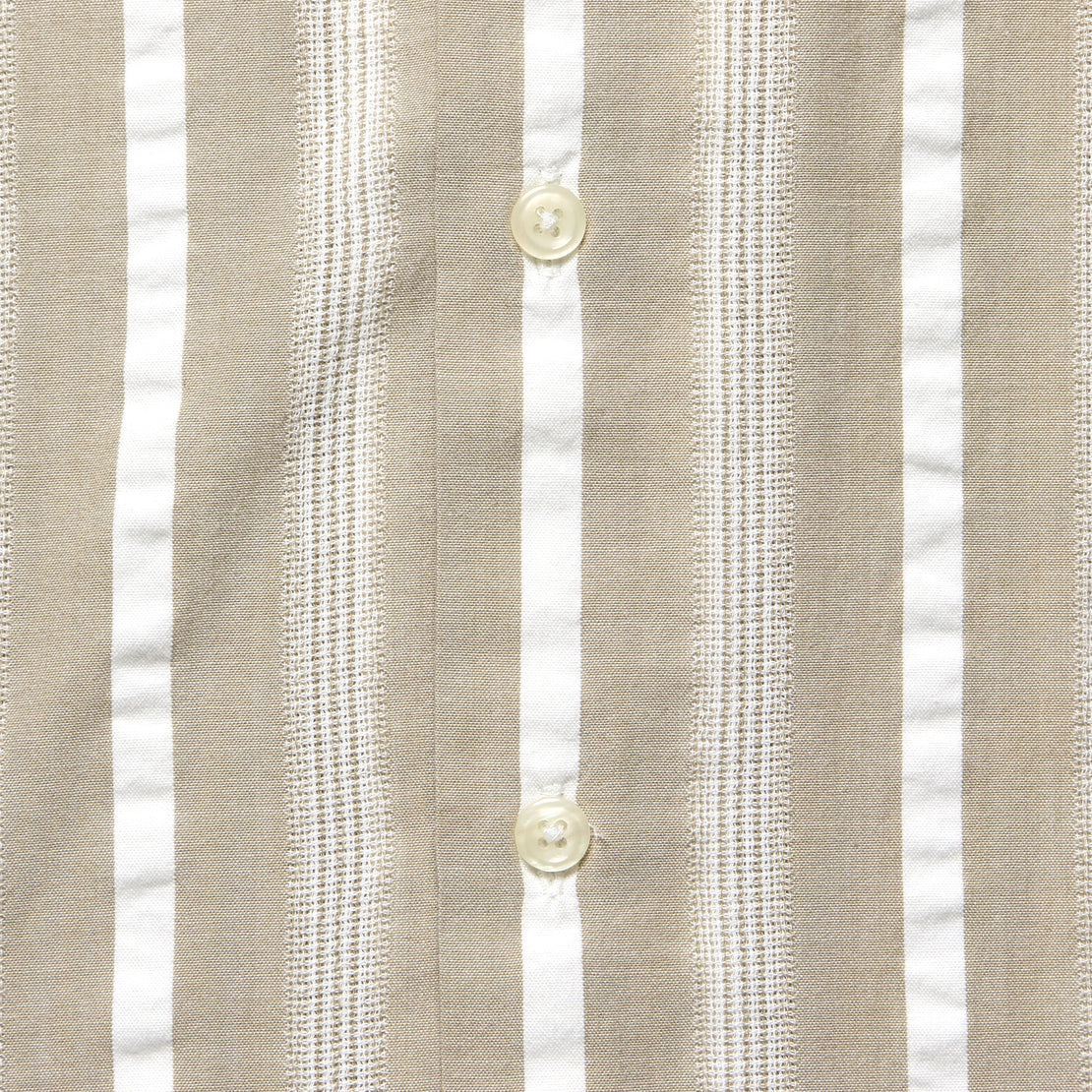 Togo Stripe Road Shirt - Sand - Universal Works - STAG Provisions - Tops - S/S Woven - Stripe
