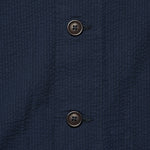 Seersucker Travail Shirt - Navy - Universal Works - STAG Provisions - Outerwear - Shirt Jacket