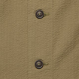 Seersucker Travail Shirt - Olive - Universal Works - STAG Provisions - Outerwear - Shirt Jacket