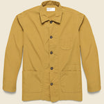 Bakers Poplin Overshirt - Cumin - Universal Works - STAG Provisions - Outerwear - Shirt Jacket