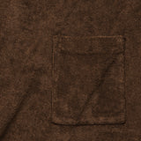 Terry Fleece Vacation Polo - Brown - Universal Works - STAG Provisions - Tops - S/S Knit