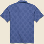 Dot Print Road Shirt - Blue - Universal Works - STAG Provisions - Tops - S/S Woven - Dot