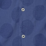 Dot Print Road Shirt - Blue - Universal Works - STAG Provisions - Tops - S/S Woven - Dot