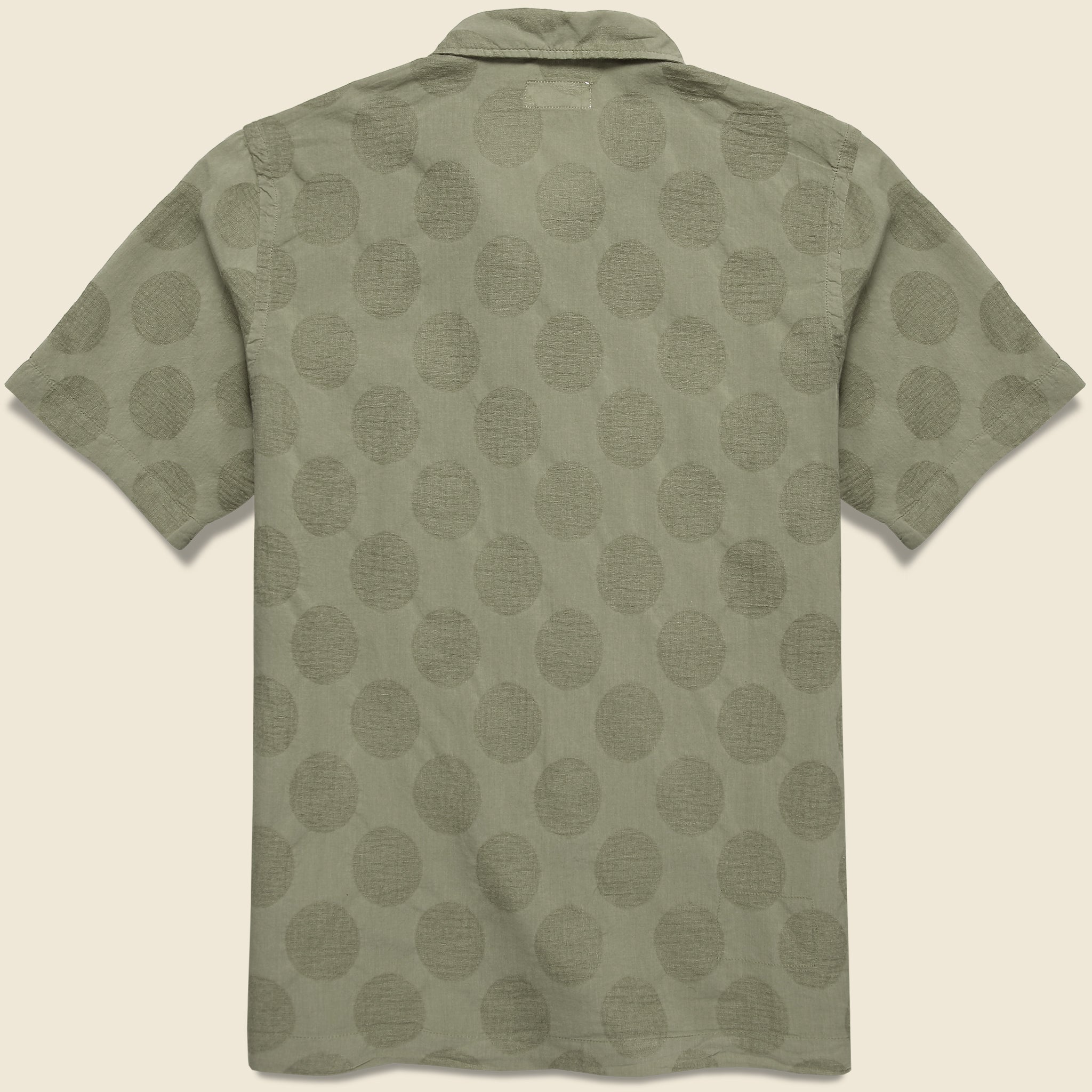 
                          Dot Print Road Shirt - Olive - Universal Works - STAG Provisions - Tops - S/S Woven - Dot
                        