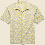 Takihyo Print Road Shirt - Yellow - Universal Works - STAG Provisions - Tops - S/S Woven - Other Pattern