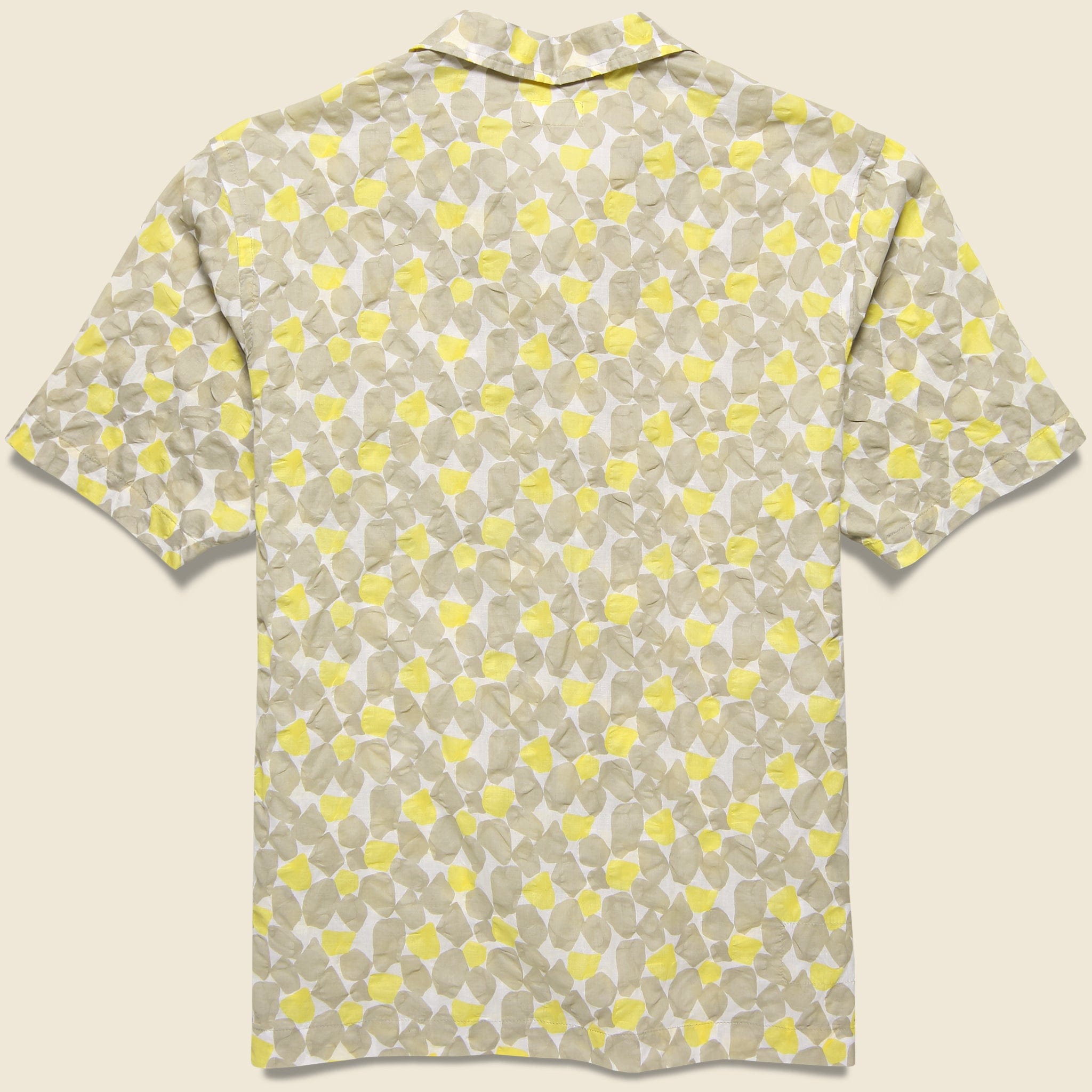 
                          Takihyo Print Road Shirt - Yellow - Universal Works - STAG Provisions - Tops - S/S Woven - Other Pattern
                        