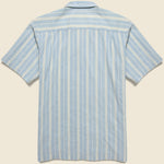 Nisi Cotton Camp Shirt - Blue - Universal Works - STAG Provisions - Tops - S/S Woven - Stripe