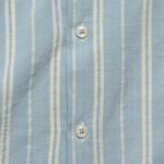 Nisi Cotton Camp Shirt - Blue - Universal Works - STAG Provisions - Tops - S/S Woven - Stripe