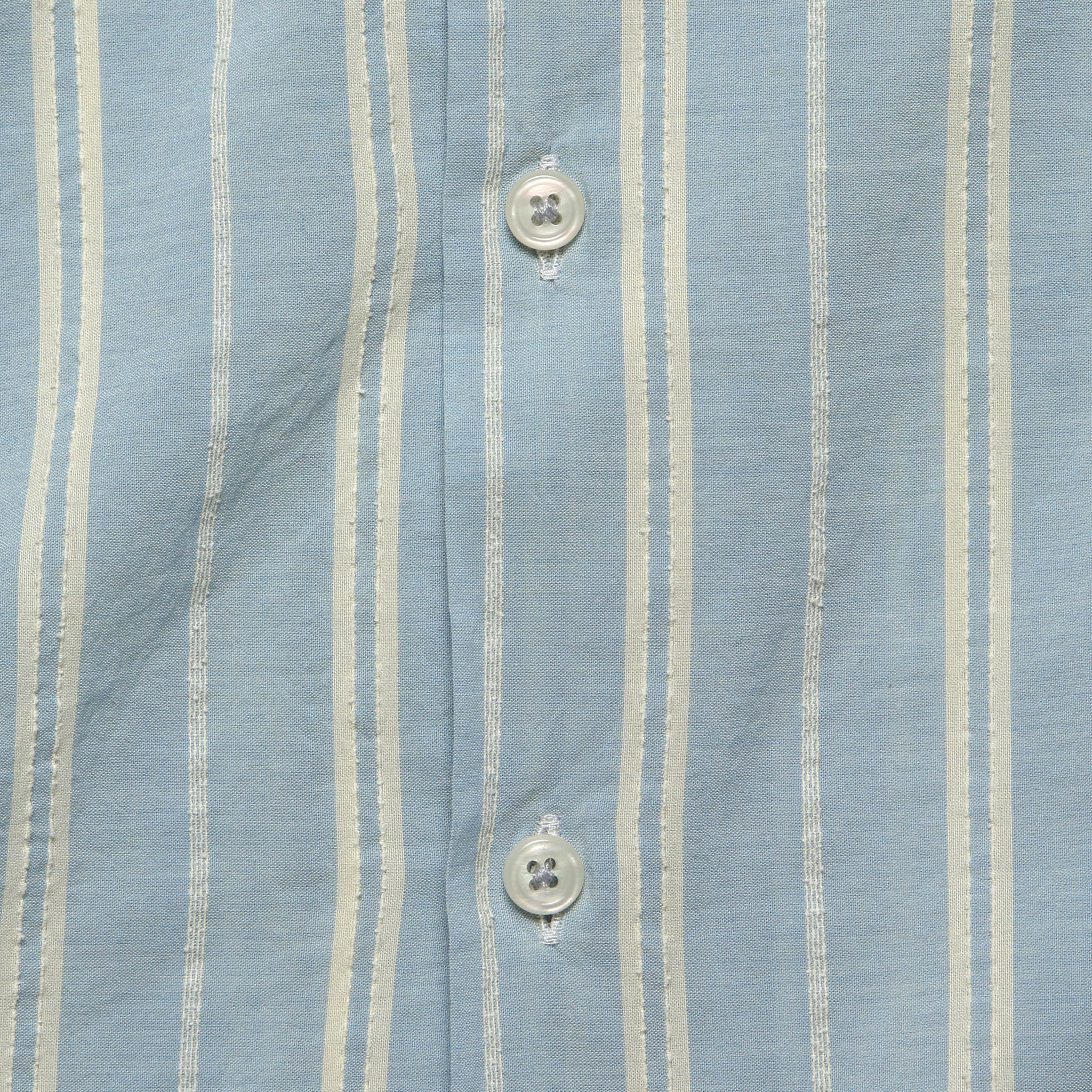Nisi Cotton Camp Shirt - Blue - Universal Works - STAG Provisions - Tops - S/S Woven - Stripe