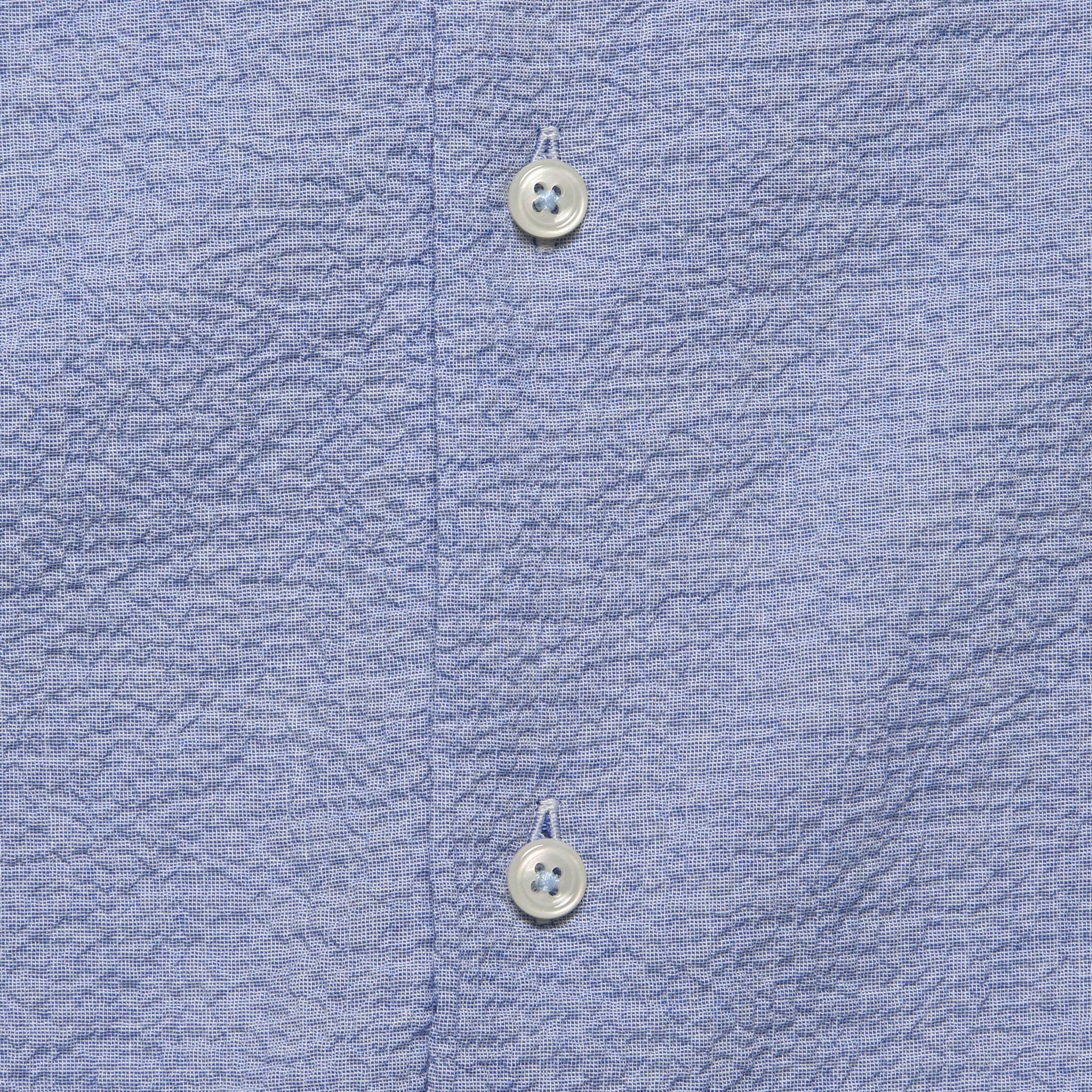 Seersucker Camp Shirt - Sky - Universal Works - STAG Provisions - Tops - S/S Woven - Seersucker