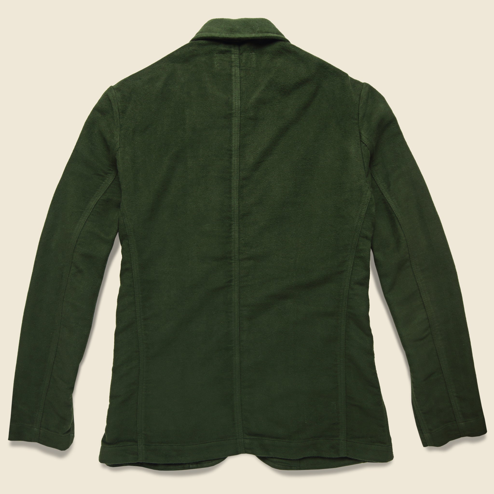 Bakers Jacket - Olive Moleskin - Universal Works - STAG Provisions - Outerwear - Coat / Jacket