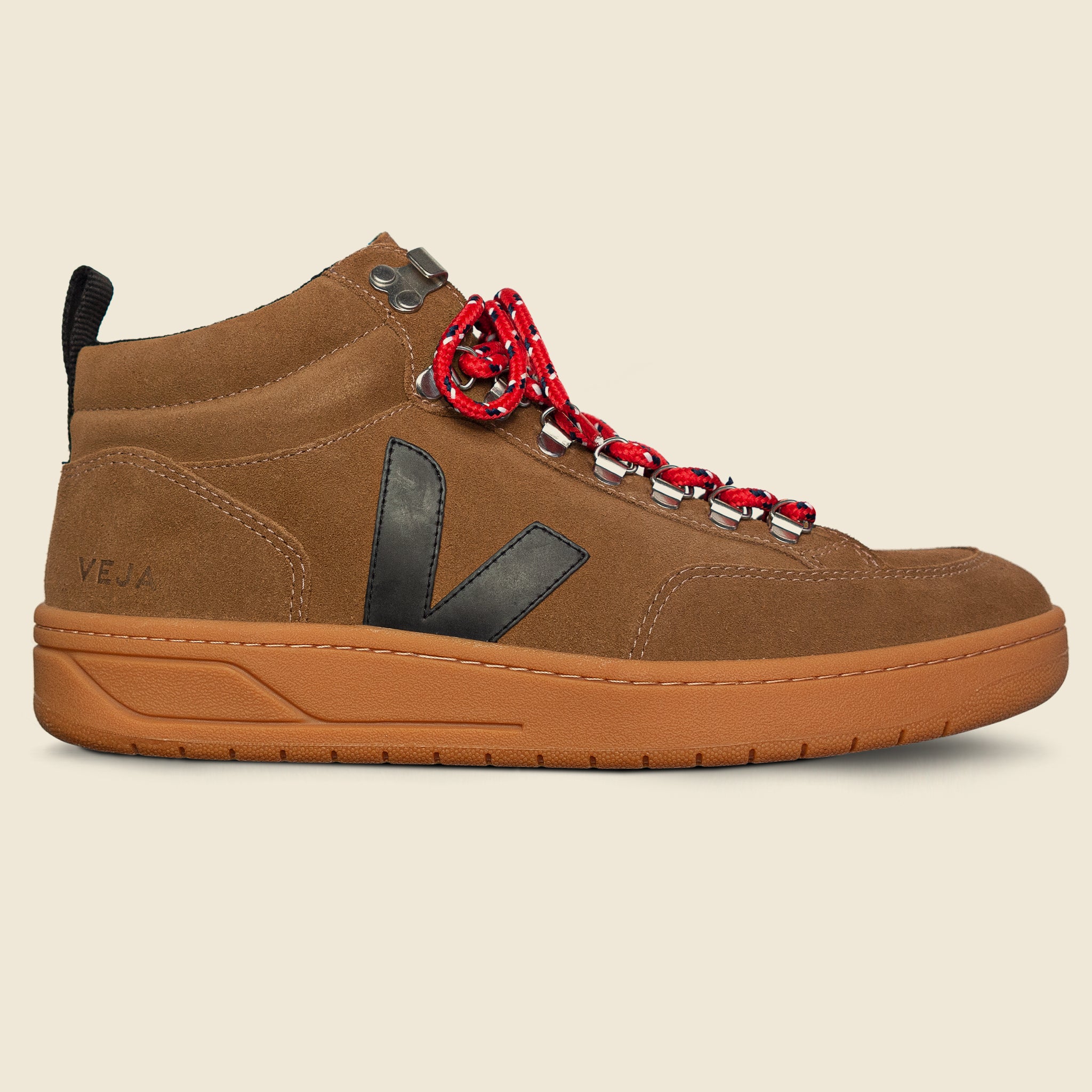 Roraima Suede Sneaker - Brown/Black - Veja - STAG Provisions - Shoes - Athletic