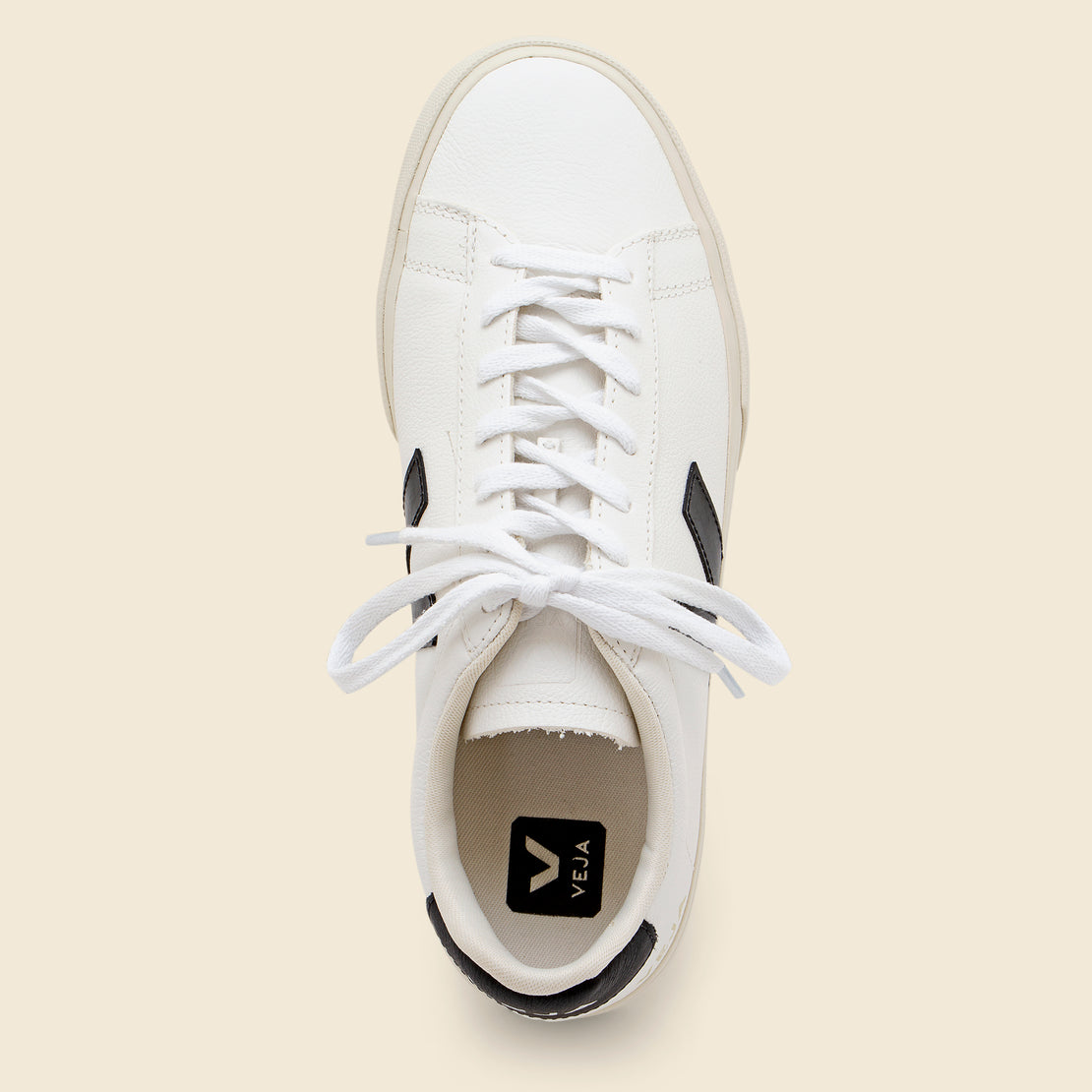 Campo Chrome Free Sneaker - Extra White/Black - Veja - STAG Provisions - Shoes - Athletic