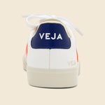Campo ChromeFree Leather Sneaker - Extra White/Orange/Cobalt - Veja - STAG Provisions - Shoes - Athletic