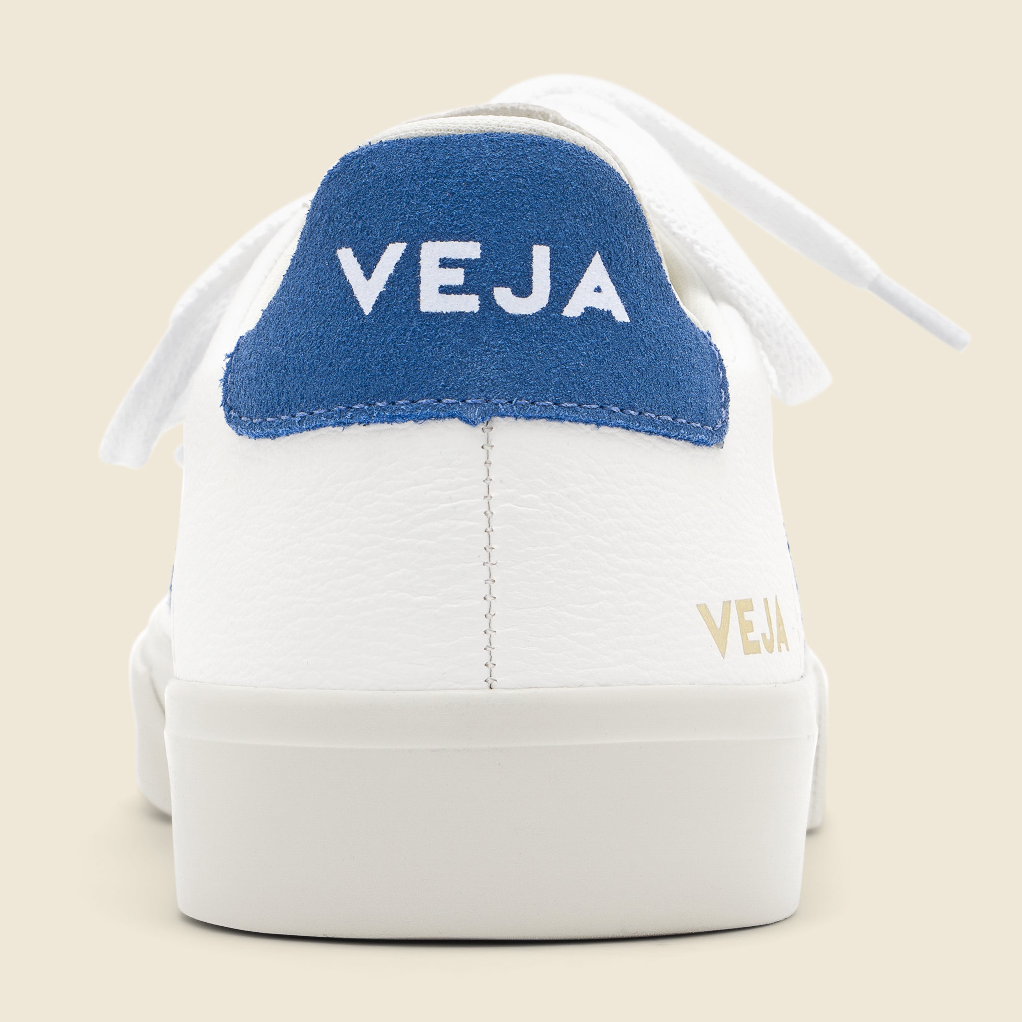 
                          Campo ChromeFree Leather Sneaker - Extra White/Swedish Blue - Veja - STAG Provisions - Shoes - Athletic
                        