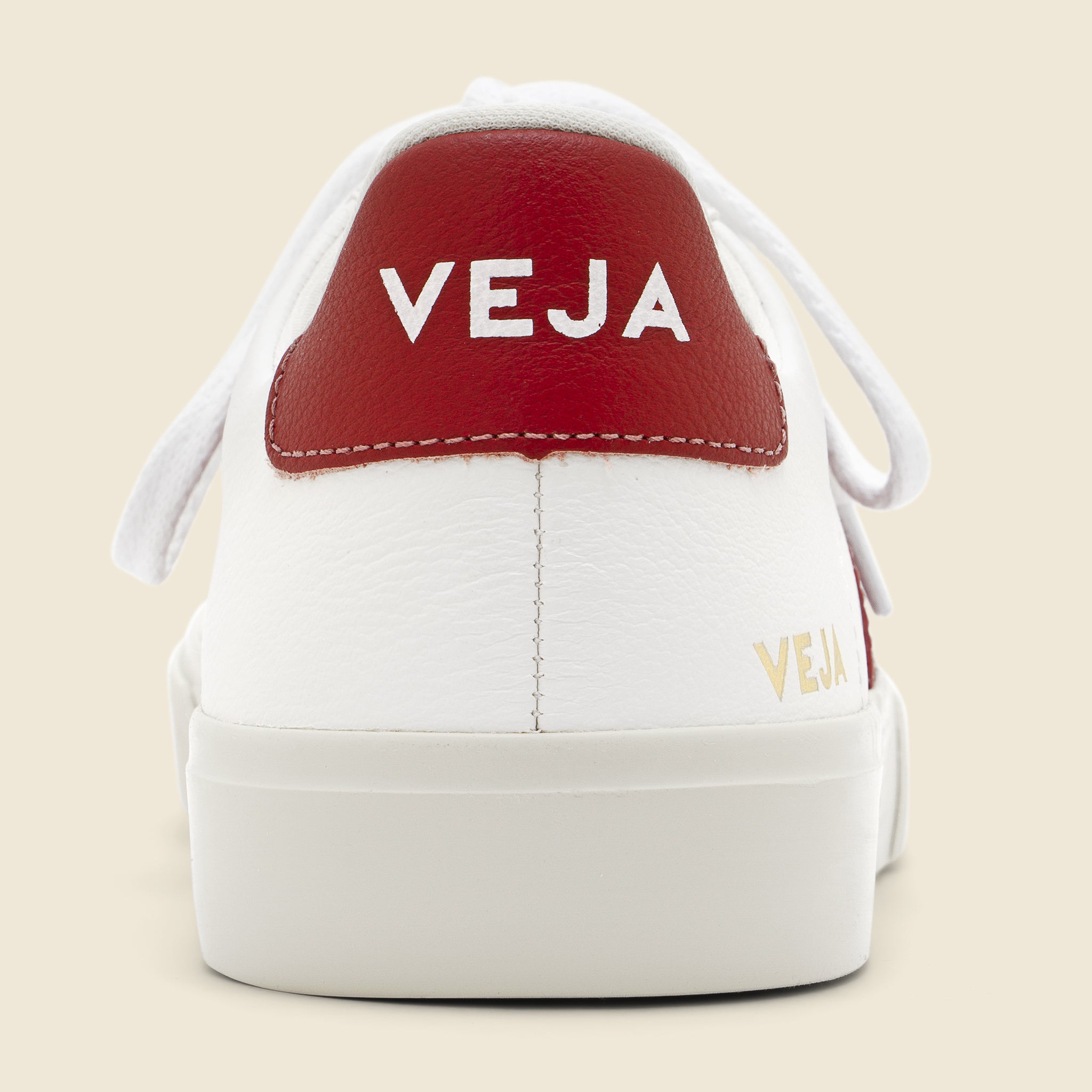 
                          Campo ChromeFree Leather Sneaker - Extra White/Rouille - Veja - STAG Provisions - Shoes - Athletic
                        