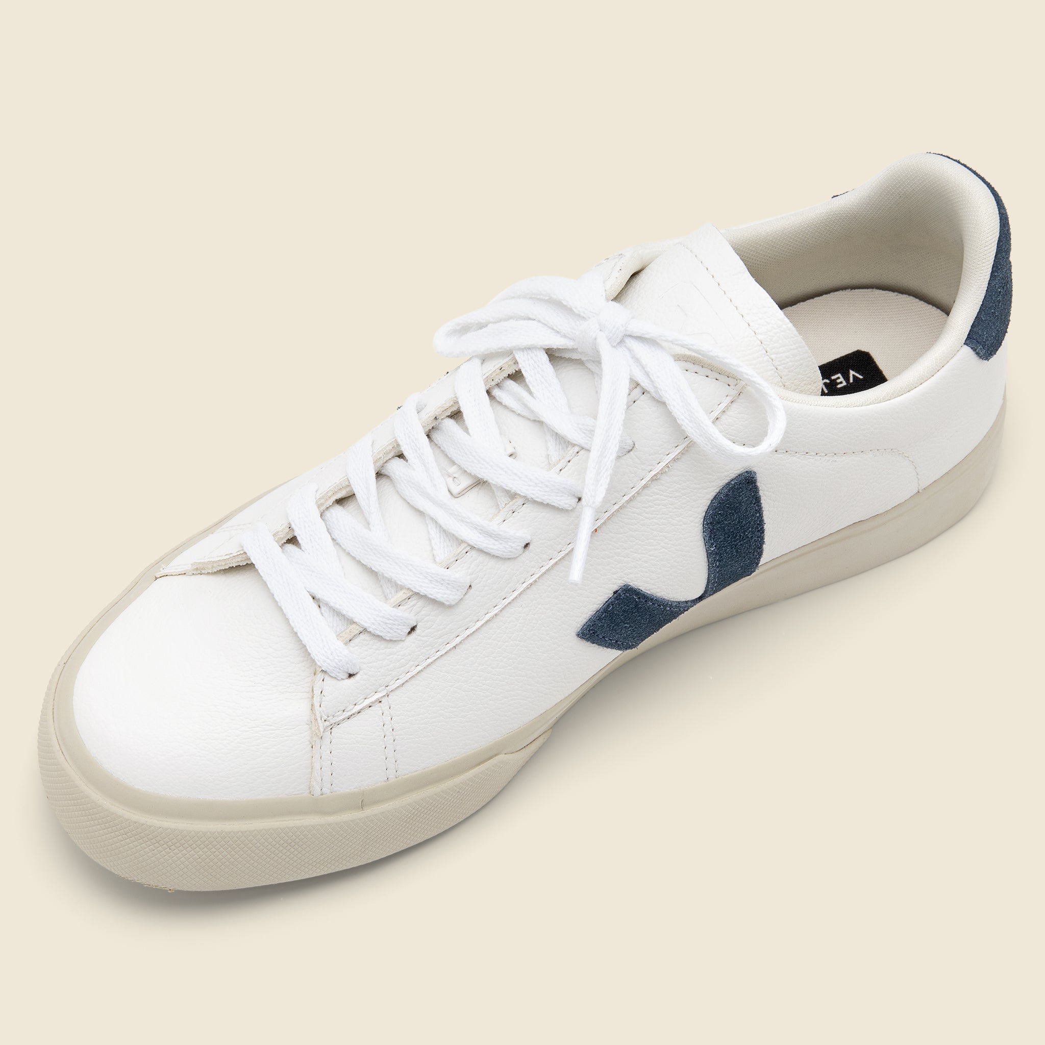 
                          Campo Leather Sneaker - Extra White/California Blue - Veja - STAG Provisions - Shoes - Athletic
                        