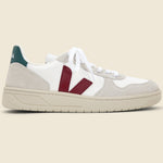 V-10 B-Mesh Sneaker - White/Marsala/Brittany - Veja - STAG Provisions - Shoes - Athletic