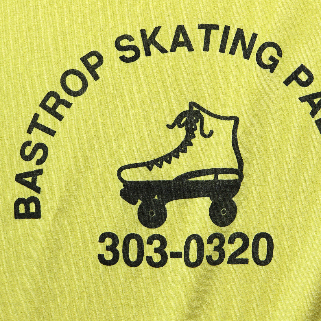 Bastrop Skating Palace T-Shirt - Yellow - Vintage - STAG Provisions - W - One & Done - Apparel