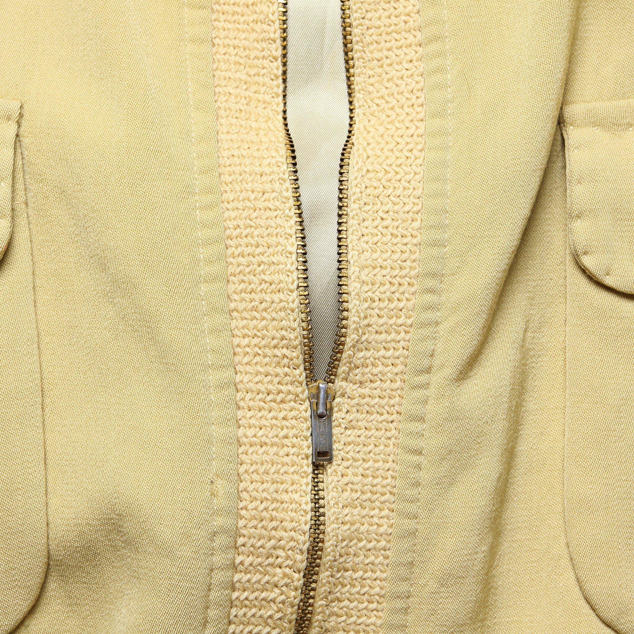 
                          Sam Solomon Silk/Wool Bomber - Pale Yellow - Vintage - STAG Provisions - W - One &amp; Done - Apparel
                        