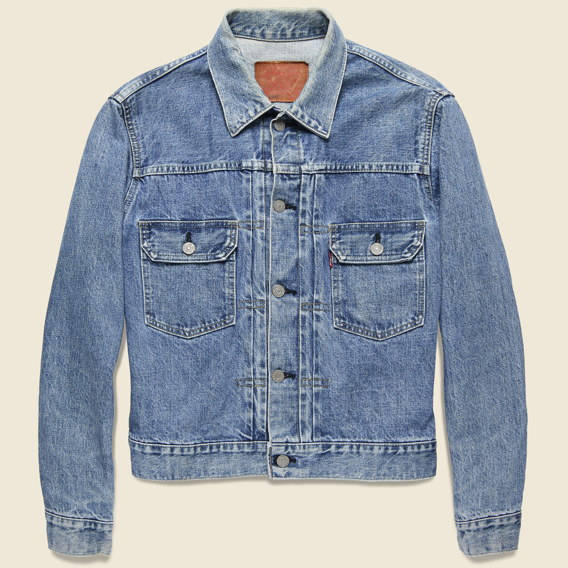 Vintage Levis Type II Selvedge Denim Jacket - Indigo