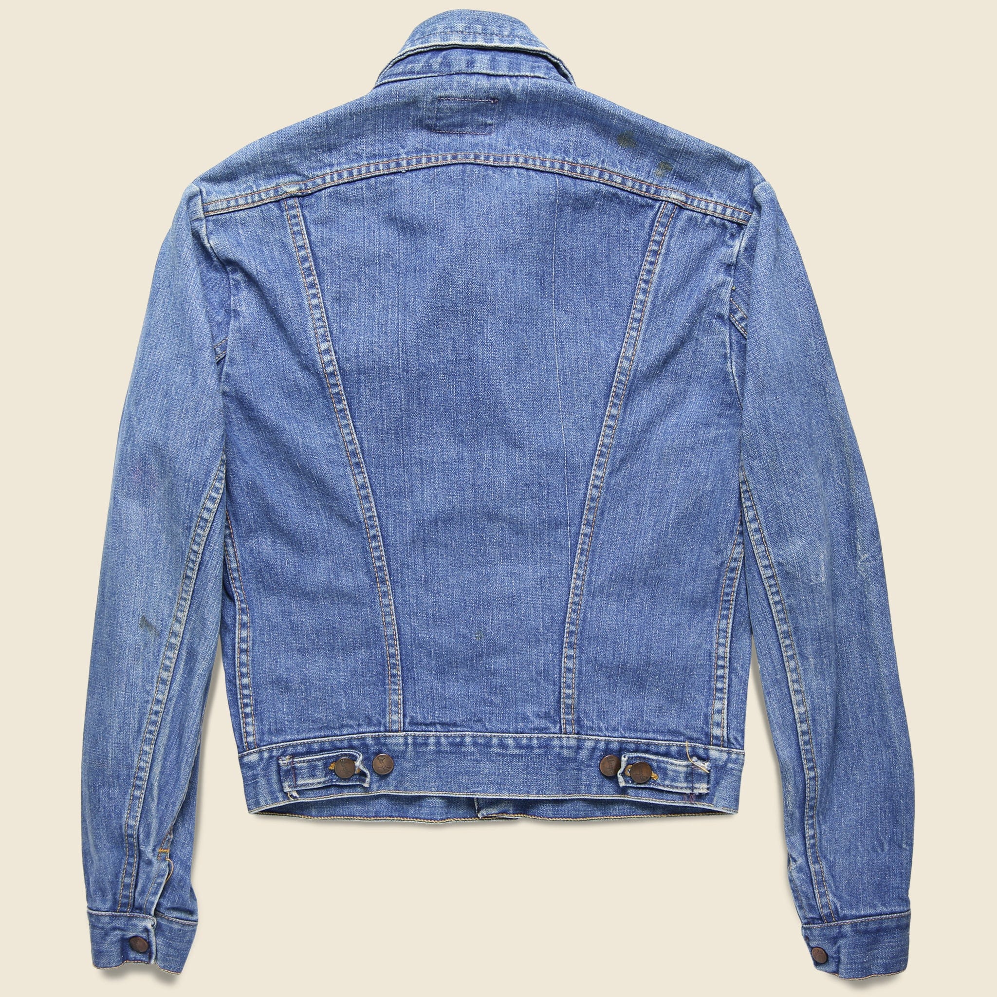 
                          Wrangler Selvedge Denim Jacket - Light Wash - Vintage - STAG Provisions - W - One &amp; Done - Apparel
                        