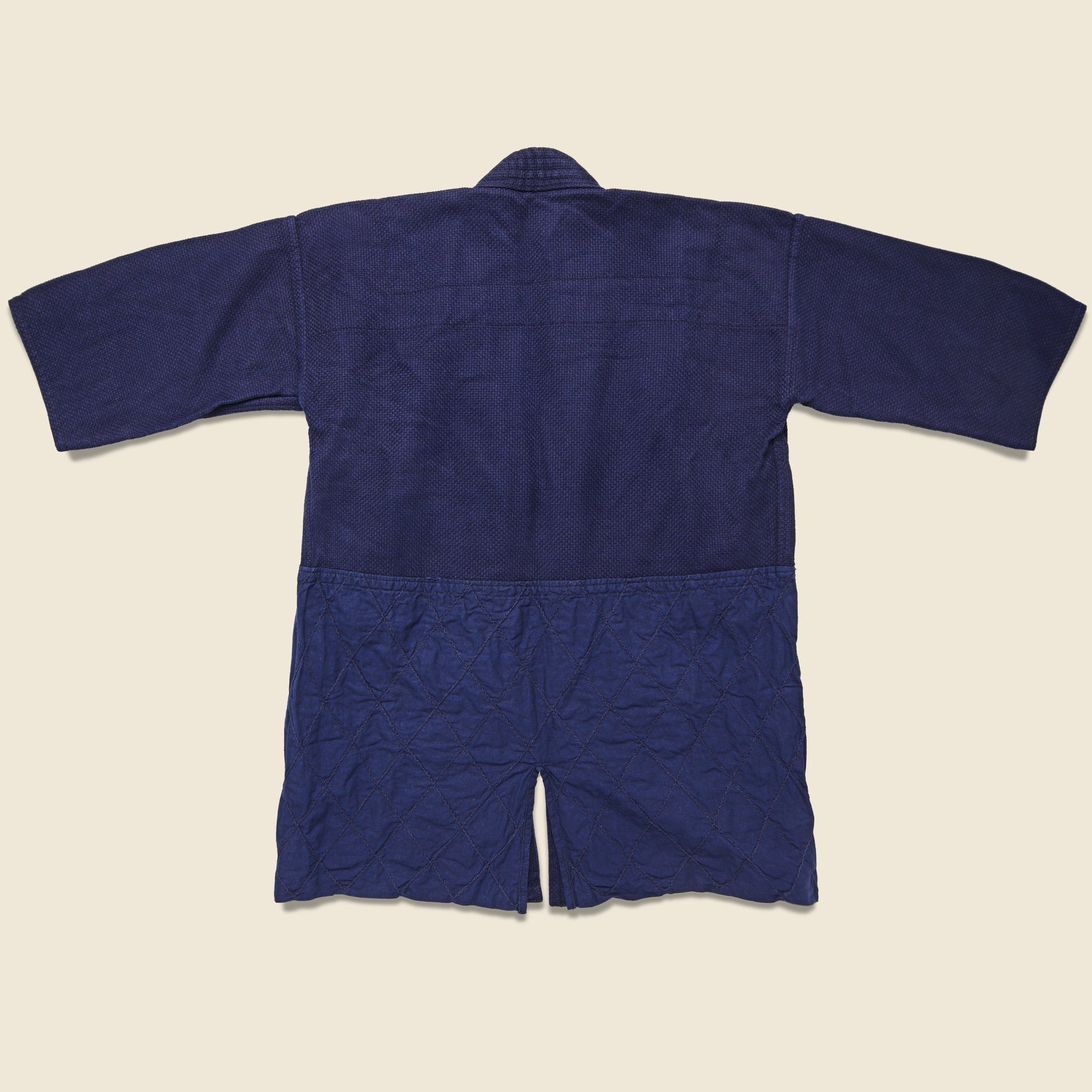 
                          Sashiko Quilted &quot;Cow Boy&quot; Kendo Jacket - Dark Indigo - Vintage - STAG Provisions - W - One &amp; Done - Apparel
                        