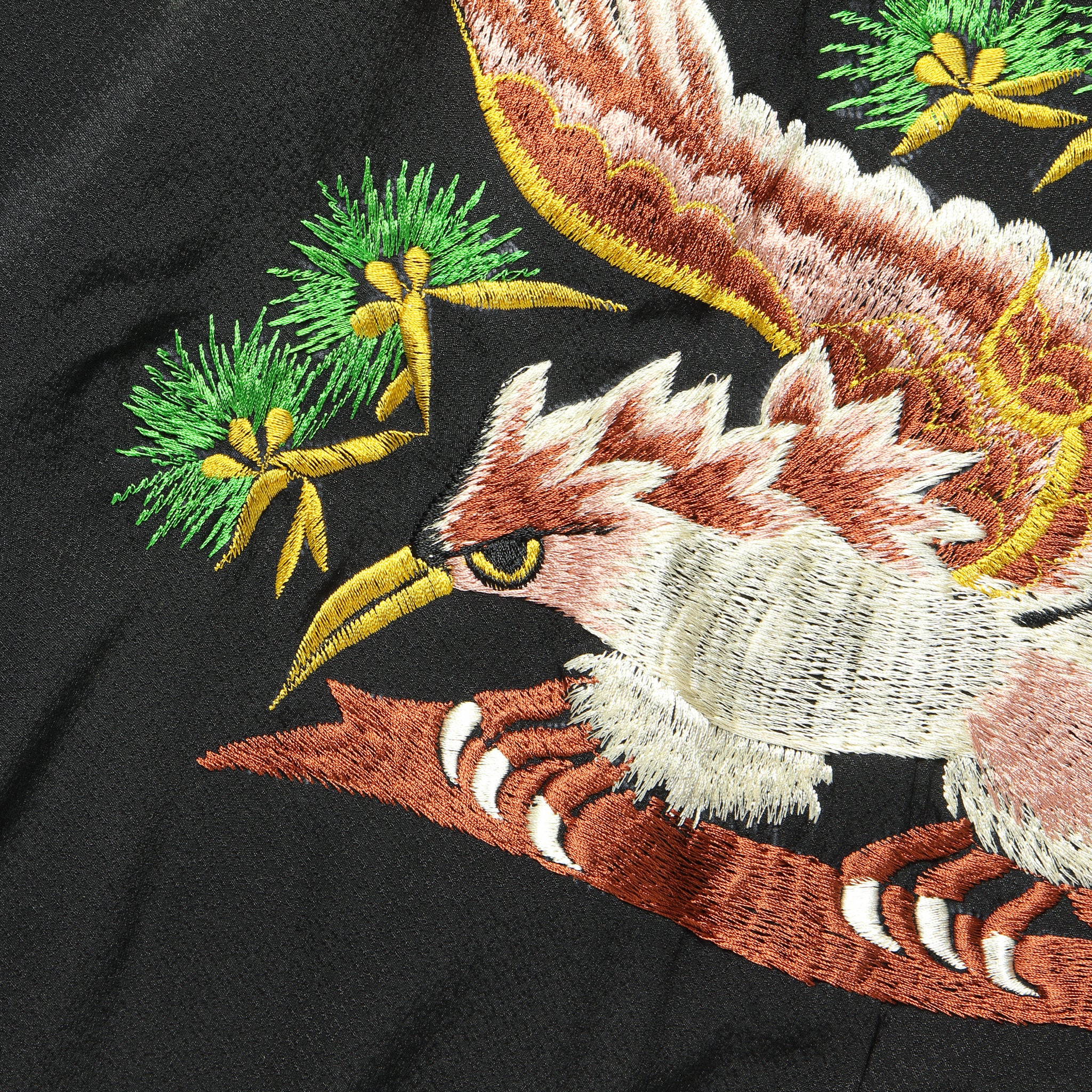 
                          Embroidered Silk Kimono - Eagle Fukuoka - Vintage - STAG Provisions - W - One &amp; Done - Apparel
                        