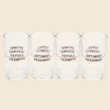Half Full / Half Empty Glass Set - Barware - STAG Provisions - Home - Bar & Entertaining - Barware