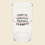 Half Full / Half Empty Glass Set - Barware - STAG Provisions - Home - Bar & Entertaining - Barware