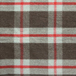 Vintage Indian Wool Plaid Blanket - Black/Red - Vintage - STAG Provisions - Gift - Blankets