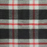 Vintage Indian Wool Plaid Blanket - Black/Red - Vintage - STAG Provisions - Gift - Blankets