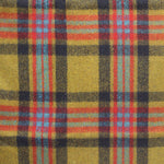 Vintage Indian Wool Plaid Blanket - Olive/Red/Teal - Vintage - STAG Provisions - Gift - Blankets