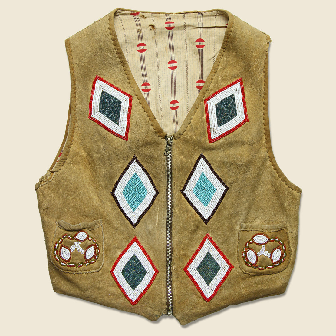 Vintage Deerskin Vest