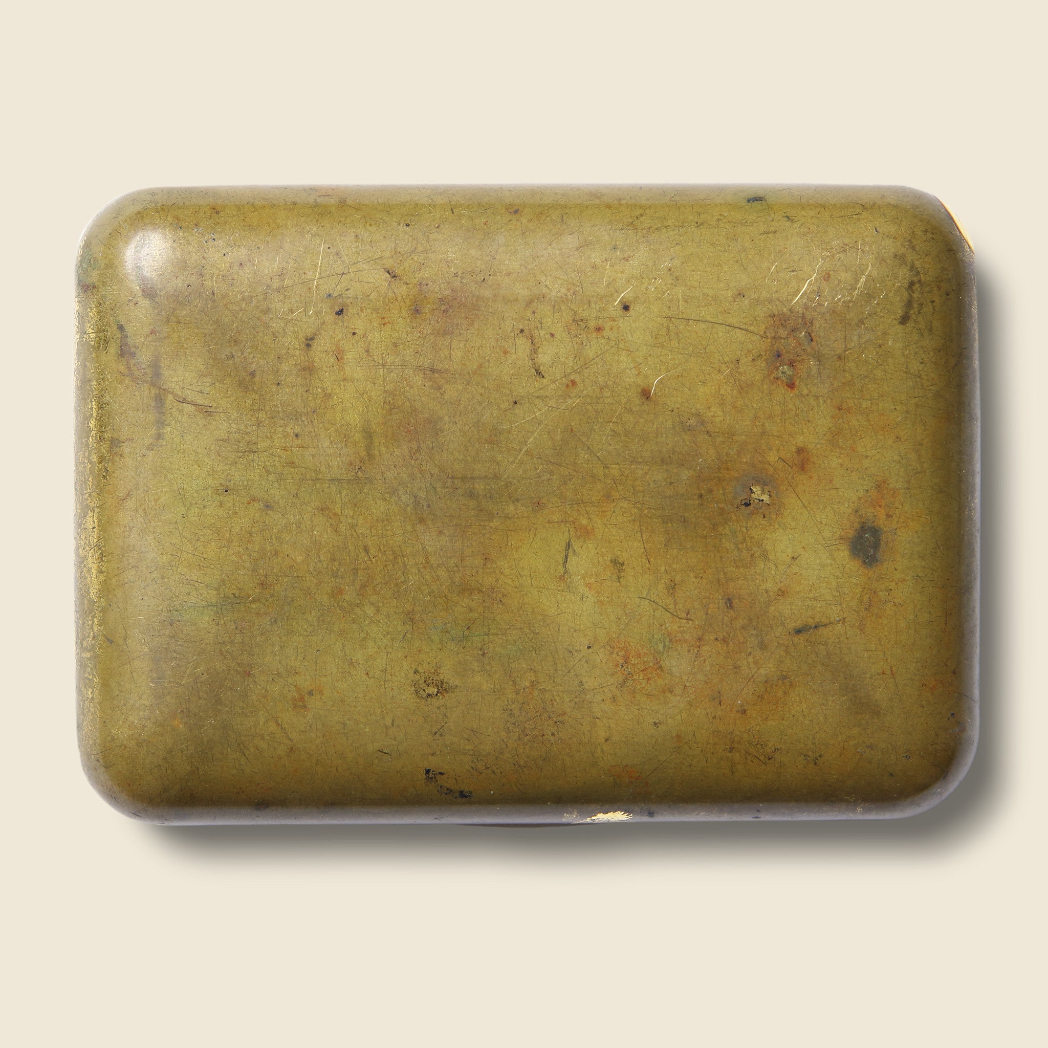 
                          Brass Weed Box - Vintage - STAG Provisions - One &amp; Done - Barware &amp; Smoking
                        
