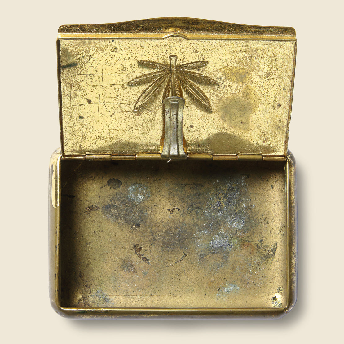 Brass Weed Box - Vintage - STAG Provisions - Gift - Miscellaneous