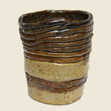 Mid-Century Hand Thrown Studio Pottery - Coil Vase - Vintage - STAG Provisions - One & Done - Art