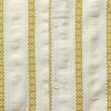 Leno Shirt - Ecru - Wax London - STAG Provisions - Tops - S/S Woven - Other Pattern