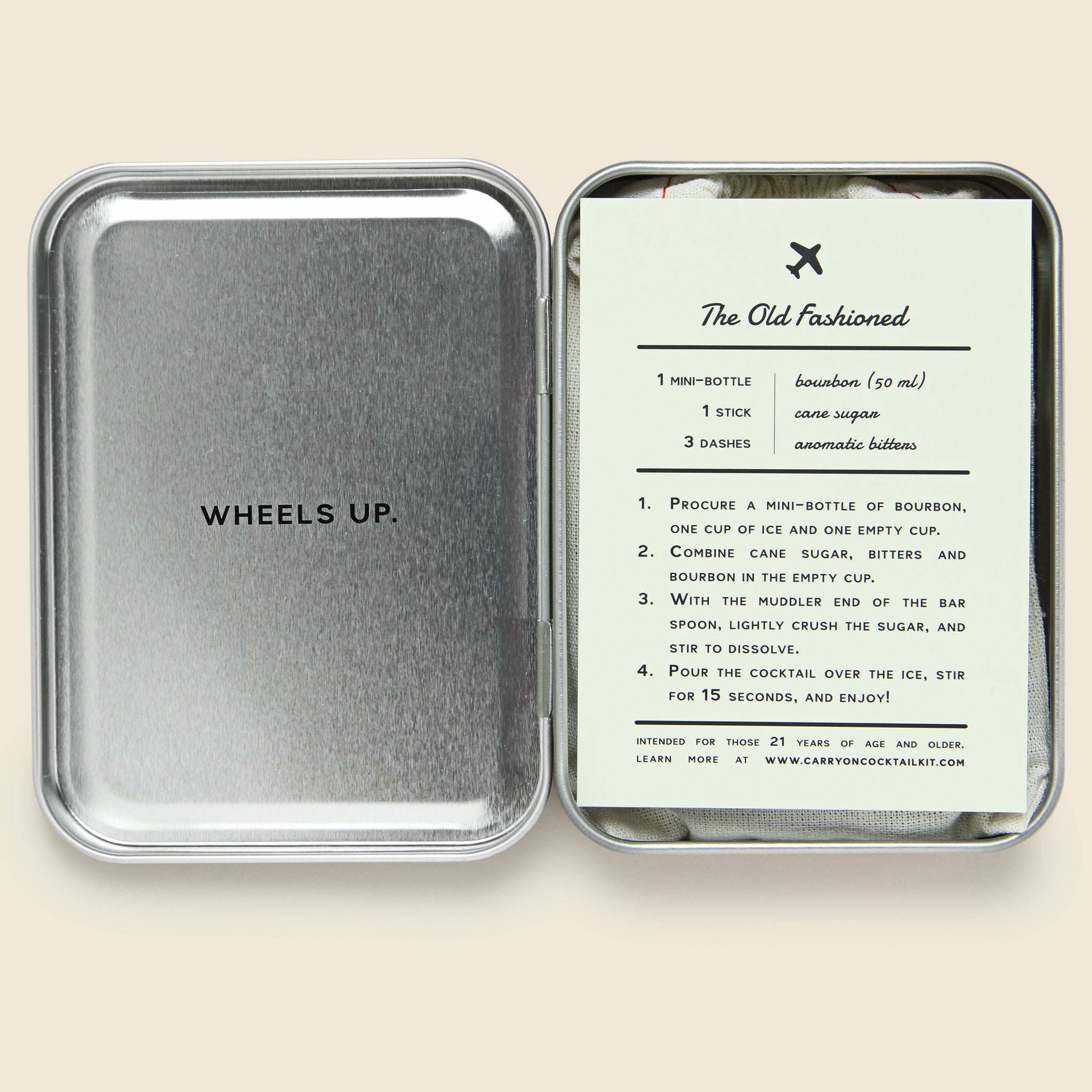 Old Fashioned Carry On Cocktail Kit - Barware - STAG Provisions - Home - Bar & Entertaining - Barware